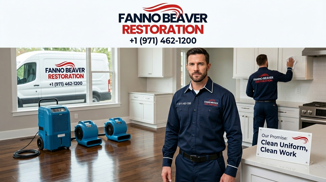 Our Promise Clean Uniform Clean Work - Fanno Beaver Restoration Beaverton OR